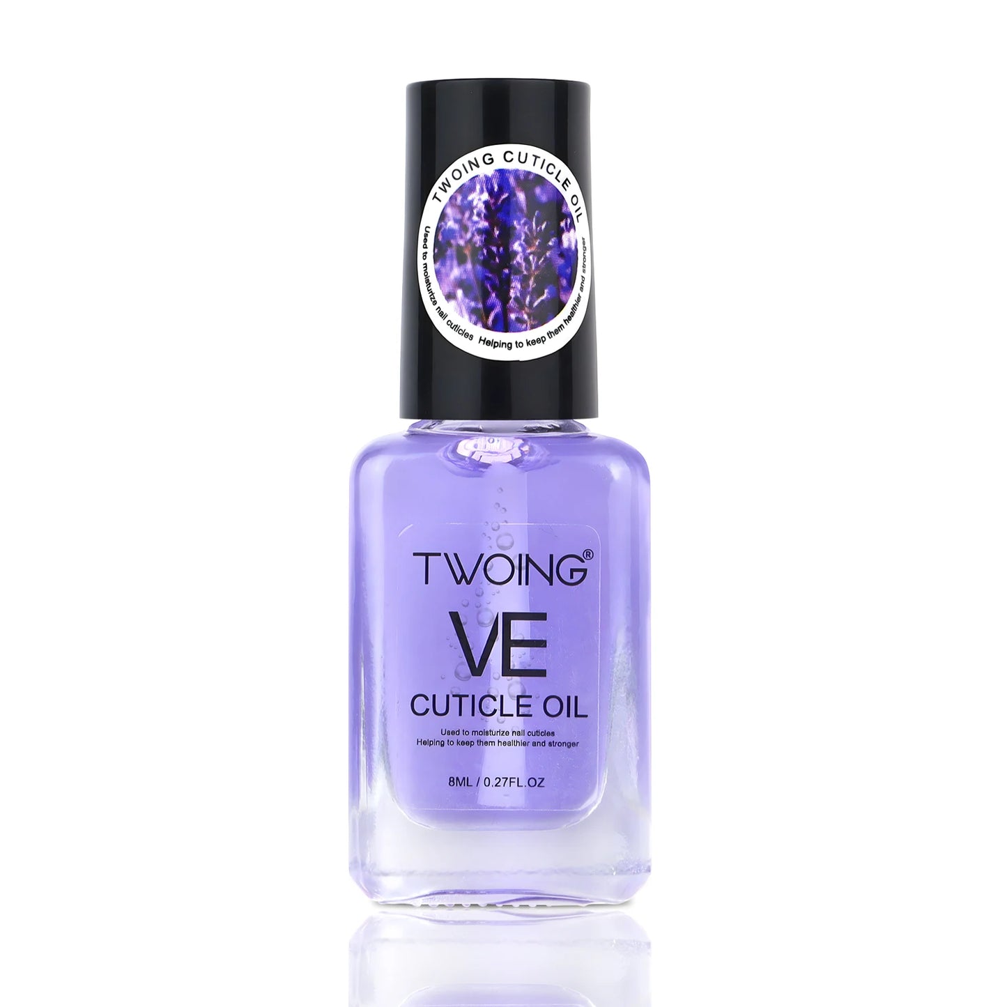 TWOING Vitamin E Nail Care Oils,Nail Cuticle Hydration & Nail Strengthening, Deeply Moisturizing for Healthier,Shinier,Nails 8ML