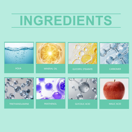 Hydrating Sleeping Mask for Face Moisturizing Night Cream for Dry Sensitive Skin Brightening Facial Care Gel with Vitamin 30ML