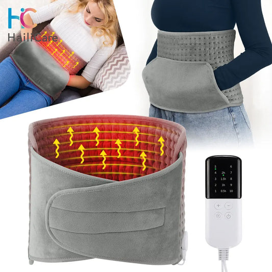 3/9/10 Levels Graphene Heating Uterus Warming Belt Menstrual Heating Pad For Menstrual Cramp Lumbar Uncomfortable Health Care