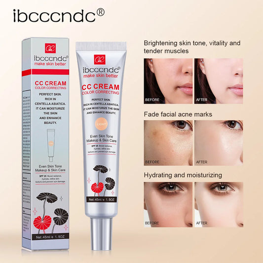 CC Cream Erborian Centella Correcting Makeup Before Moisturizing Waterproof Anti-sweat Concealer Lasting Women Makeup Foundation