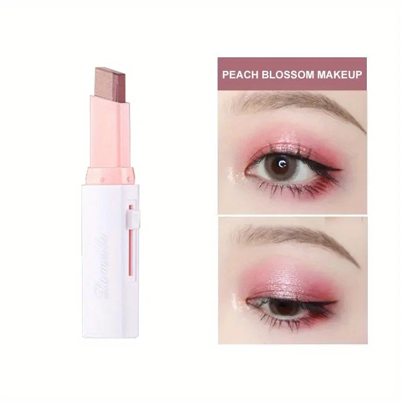 Two Color Gradient Eye Shadow Stick Three Dimensional Natural Without Taking Off Makeup