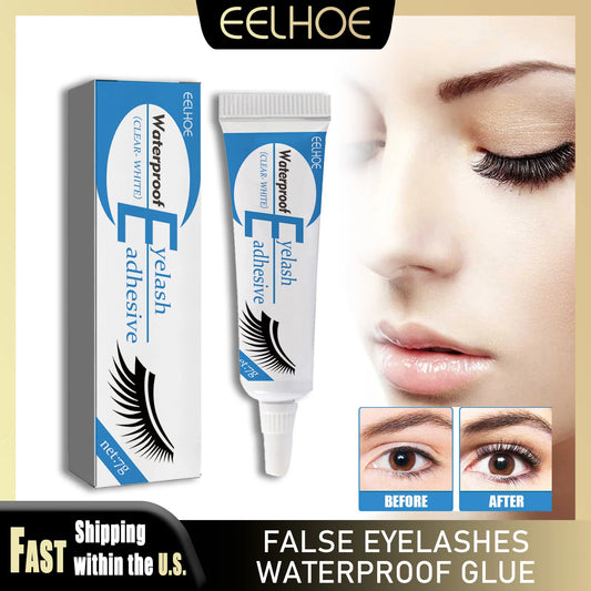 EELHOE Eyelash Extension Glue Fast Drying Strong Waterproof Lasting Eyelash Primer No Irritation Lash Lift False Eyelashes Tool