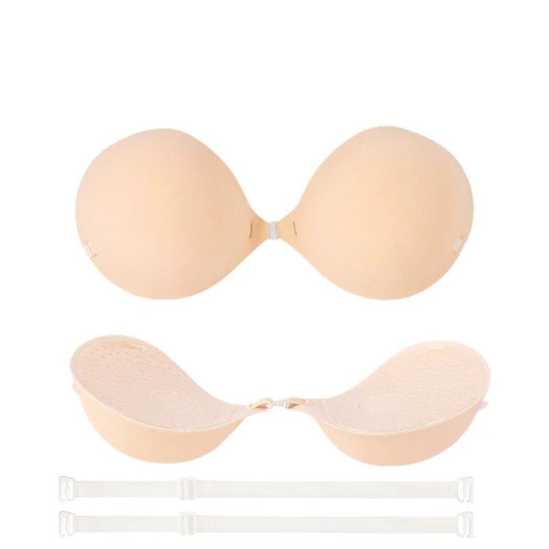 5CM Thickened Chest Sticker Invisible Silicone Bra for Women Silicon Push Up Lift Silicon Bra Waterproof Nipple Tape Stickers
