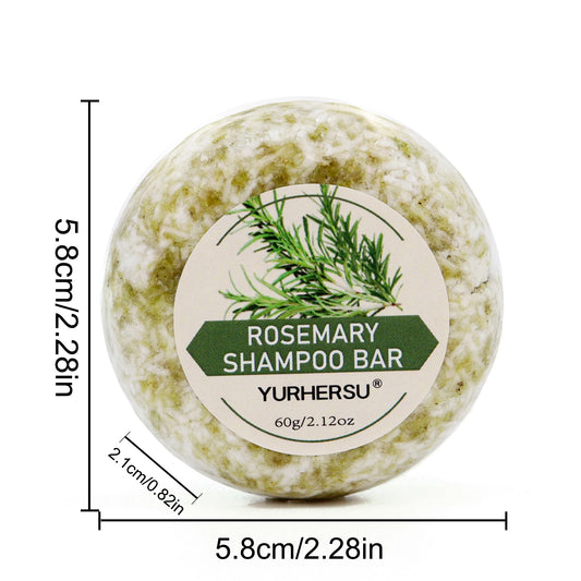Nourishing and repairing: Rosemary shampoo soap, escorting hair
