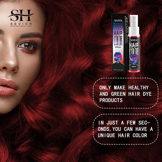 Temporary Hair Color Spray One-Time Hair Dyeing Instant Hair Salon Multi Color Hair Dye Makeup Chalk Washable DIY Party Styling