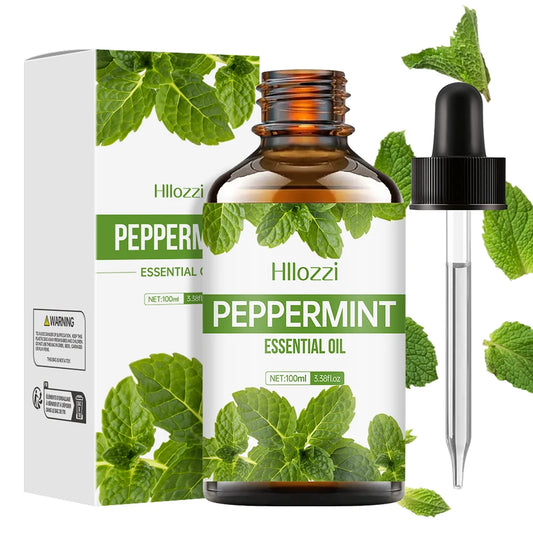 30ml/60ml/100ml plant extract mint body care essential oil lasting light fragrance suitable for face, hair, skin, body