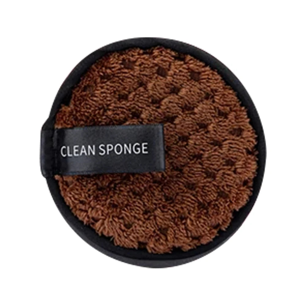 1/4pcs Makeup Remover Microfiber Cotton Pad Cosmetics Washable Makeup Towel Cleaning Sponge Skin Care Tool Washcloth