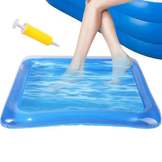 Portable Inflatable Foot Basin Convenient Foot Soaking Bath For Pool Beach Inflatable Foot Wash Basin CollapsiblePool Foot Bath