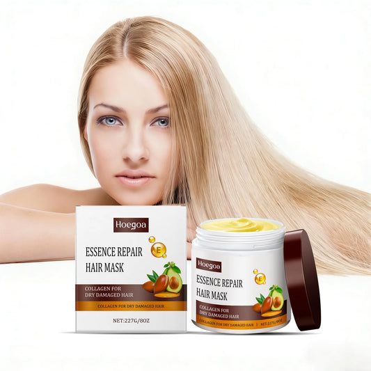 Collagen Hair Mask Deep Repair Conditioning Improve Dry Damaged Hair Prevent Split Ends Nourishing Soft Strengthening Hair Mask