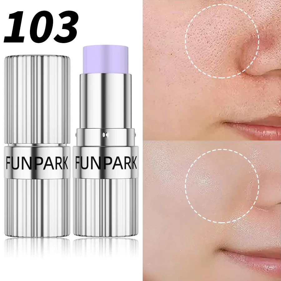 Facial Invisible Pore Base Stick Korean Makeup Concealer Isolation Pore Base Modifying Skin Color Primer Cream Cosmetic Gifts