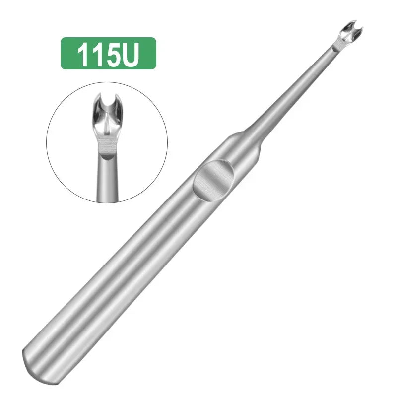 Cuticle Remover Dead Skin Pusher Surgical Grade Stainless Steel Nail Art Manicure Tools Scraper Nail Cleaner Trimmer