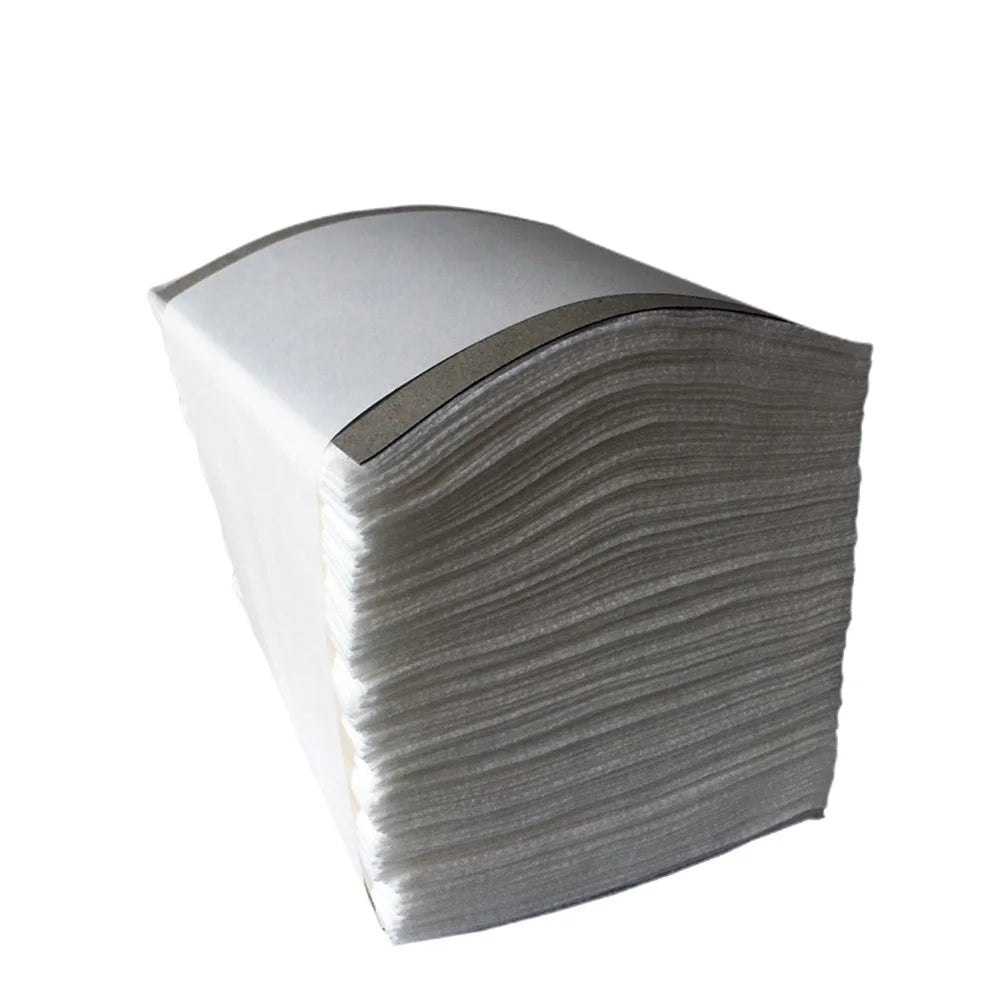 300Pcs Foldable Makeup Pads Disposable Nonwoven Facial Wipes for Makeup Removal Nail Polish Clean White 10Cm Face Cleansing Pads