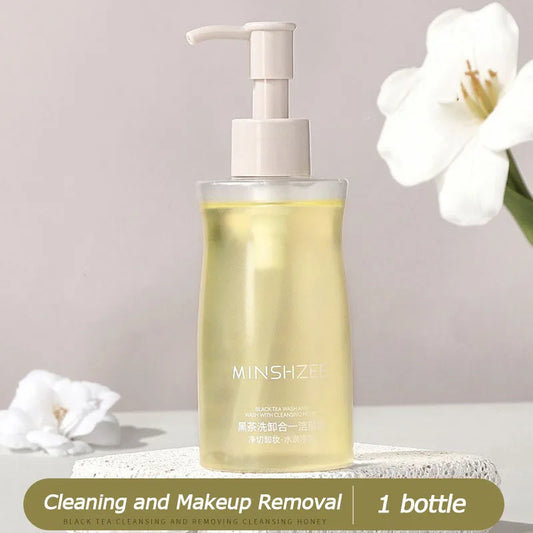 Facial Cleanser Cleaning and Makeup Removal in One Makeup Remover Gentle Non Irritating Cleansing Water Oil-Control Cleansing
