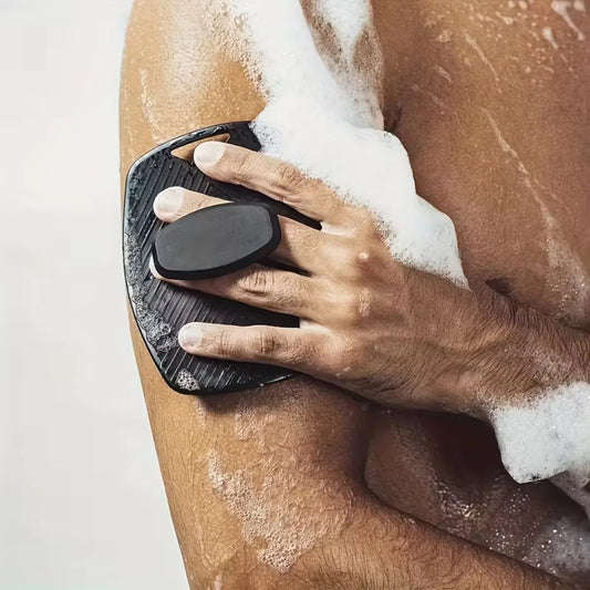 4PCS Set Silicone Body Scrubber Soft Exfoliating Brush for Face Gentle Shower Massage and Skin Cleansing Bathroom Accessories