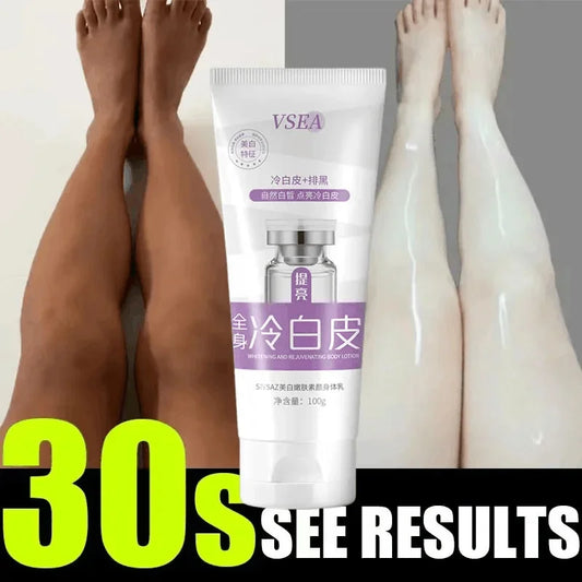 Body Whitening Cream Private Parts Underarm Knee Thigh Inner Melanin Bleaching Brighten Lotion Dark Skin Healthy White Body Care
