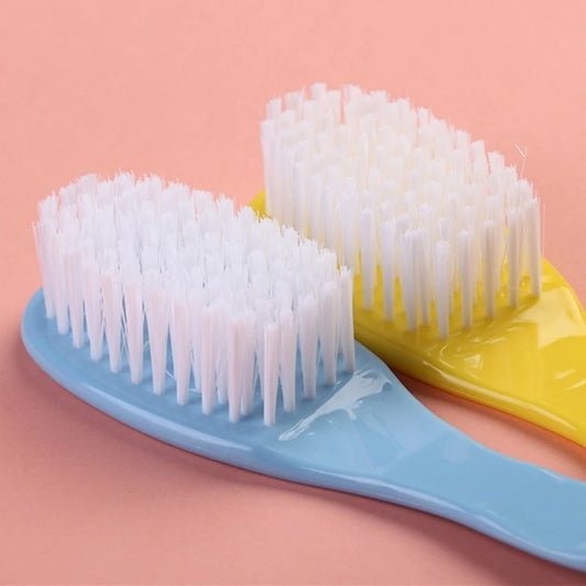 Baby Hair Brush & Comb Set Children Hair Brush Soft Nylon Bristle Cradle Caps Hair Brush for Toddler Infant Massage Dropship