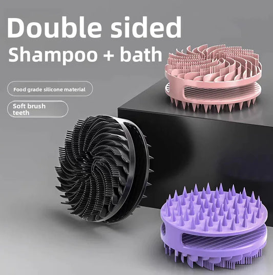 Body scrub, skincare and bath tools, soft silicone body scrub, scalp exfoliating, non irritating shower gel massager