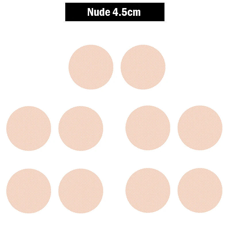 10PCS Men Cover Invisible Breast Lift Bra Running Protect Nipples Sticker