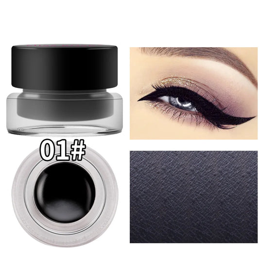 Miss Rose Black Eye liner Pen Makeup Gel Eye Shadow Eyeliner Kajal Eye Shimmer Cosmetics