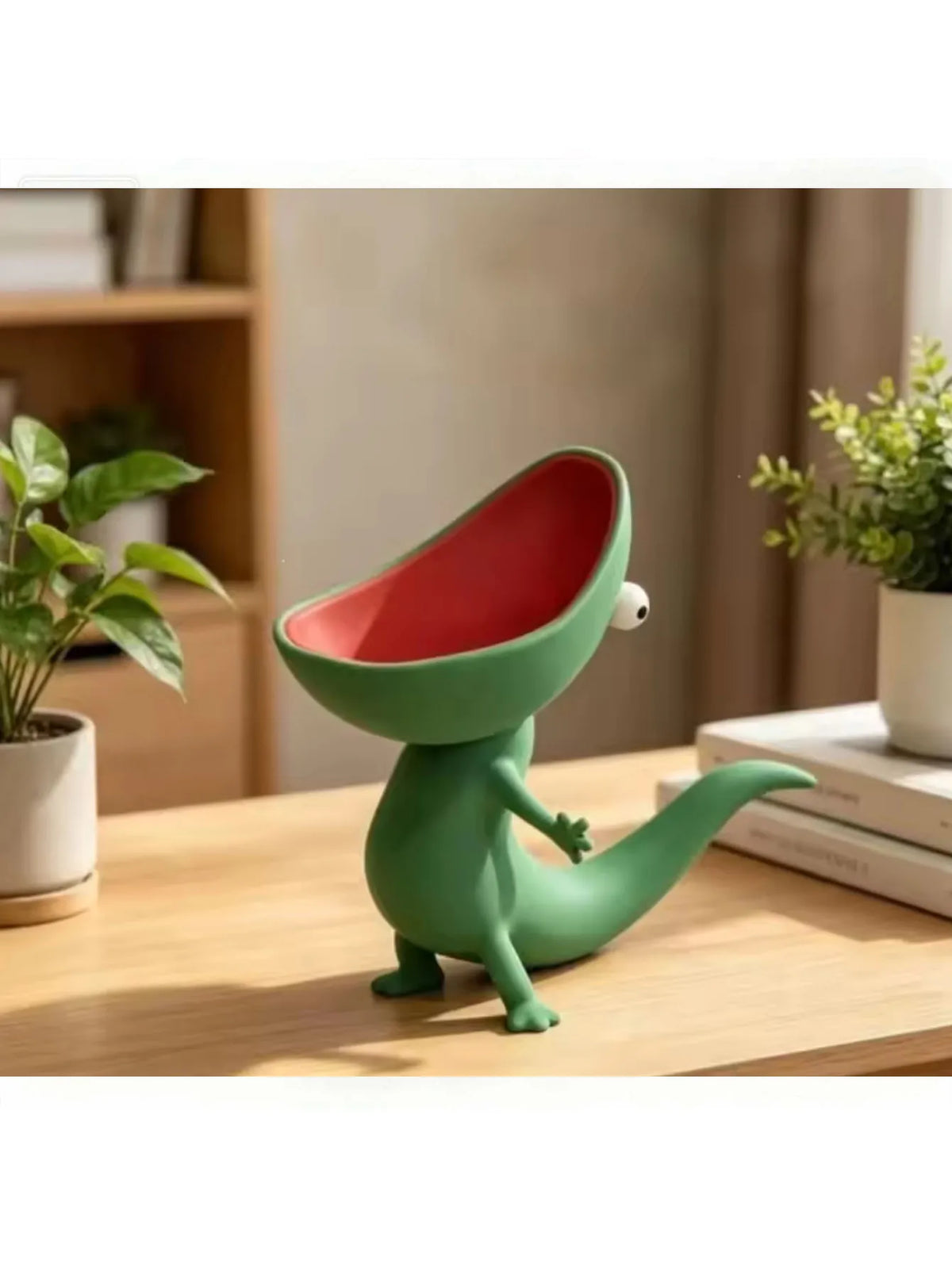 Lizard Soap Holder,Cartoon Reptile Soap Saver for Bar Soap, Small Planter Decor for Vanity or Kitchen