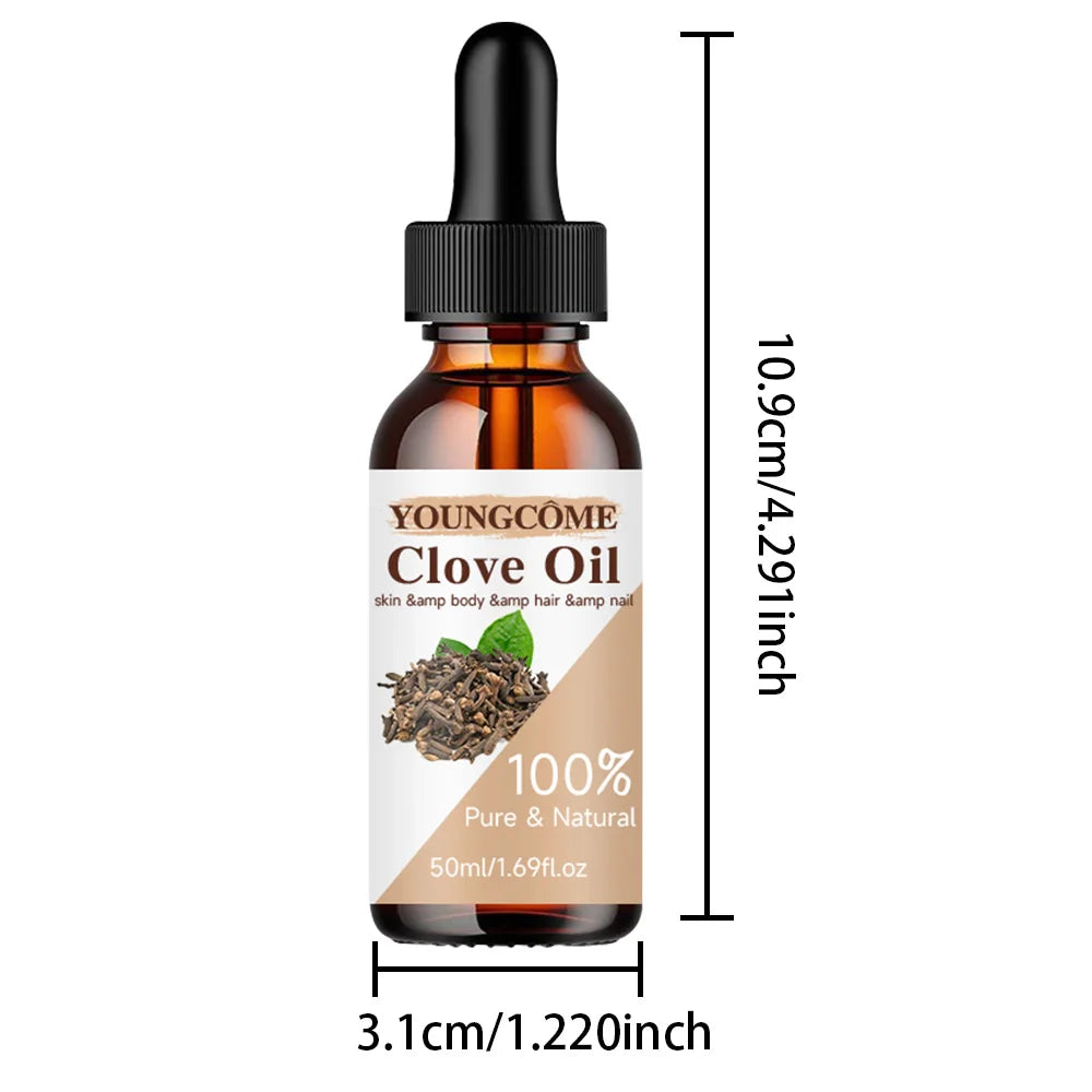 Clove essential oilimproves skin elasticity shine facial care Moisturizing Repair Anti-aging helps keep skin hydrated