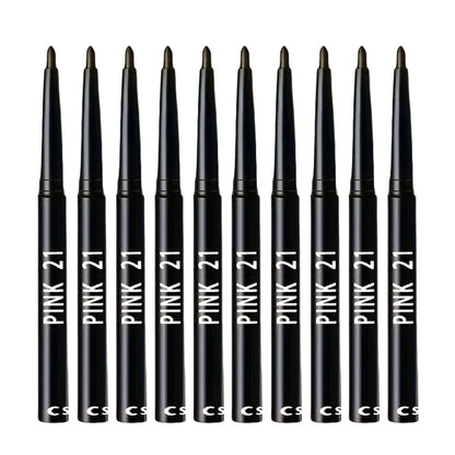 10Pcs Long-Lasting Black Eyeliner Pencils -Waterproof, Sweatproof and Smudge-Proof with Easy Twist  Eyeliner Pencils