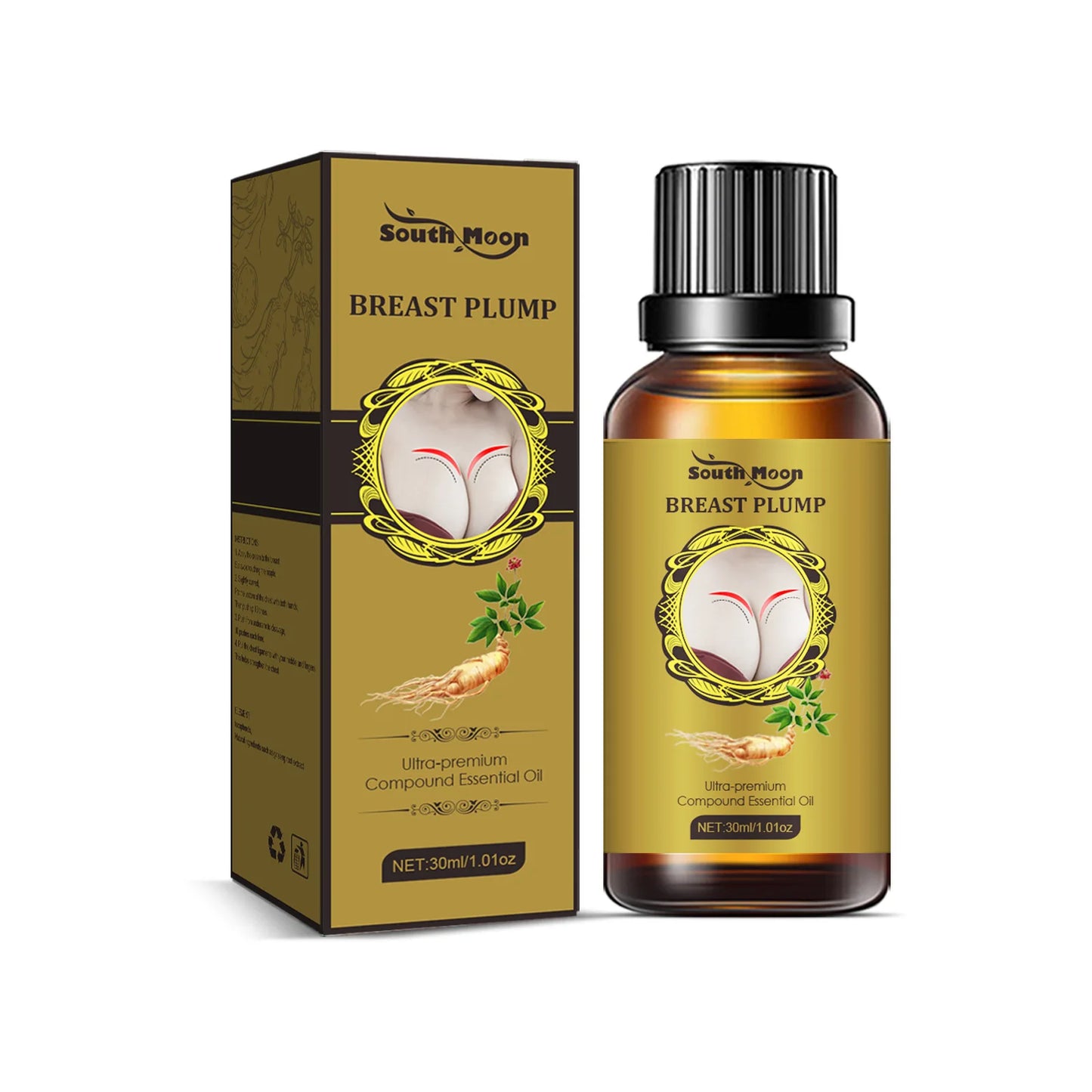 Breast Enlargement Essence Oil Chest Enhancement Lifting Firming Bust Sagging Promote Growth Bigger Chest Massage Sexy For Women