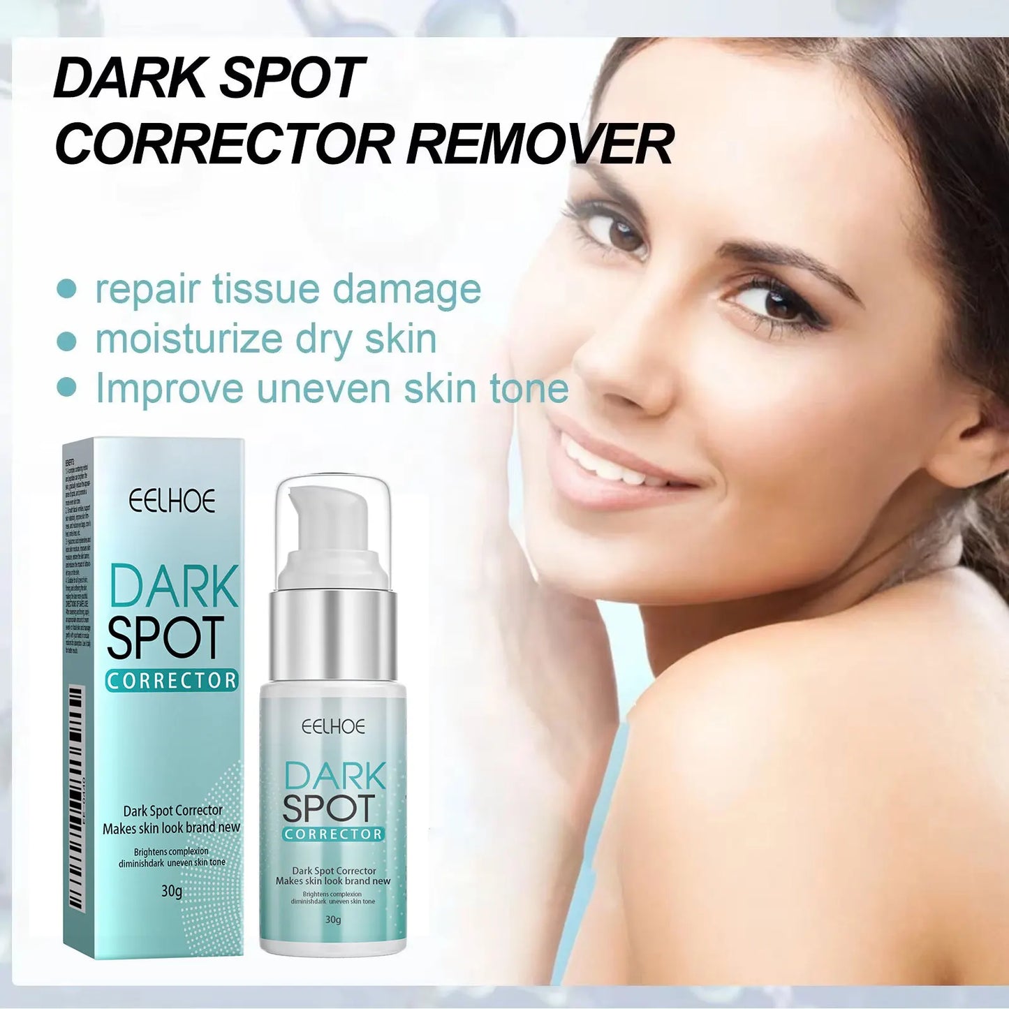 Freckle Whitening Cream Fade Dark Spot Blemish Acne Mark Remove Melanin Shrink Pores Lightening Pigmentation Correction Cream