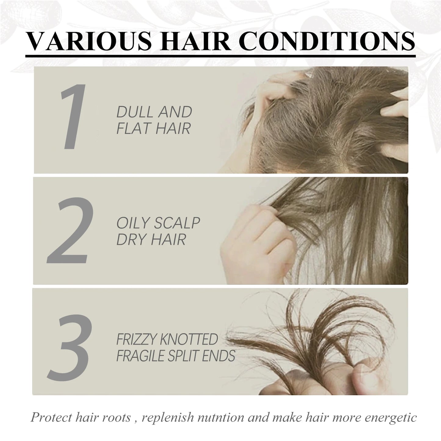 EELHOE Rosemary Hair Mask Deeply Nourishing Reduce Dryness Repair Damaged Hair Anti-frizzing Strengthening Hair Care Mask