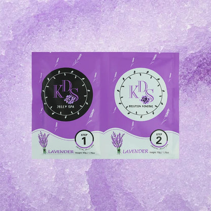 Rose Lavender Crystal Mud Foot Bath Salt Foot Bath Foot Therapy Foot Care Home Jelly Spa Exfoliation 100g