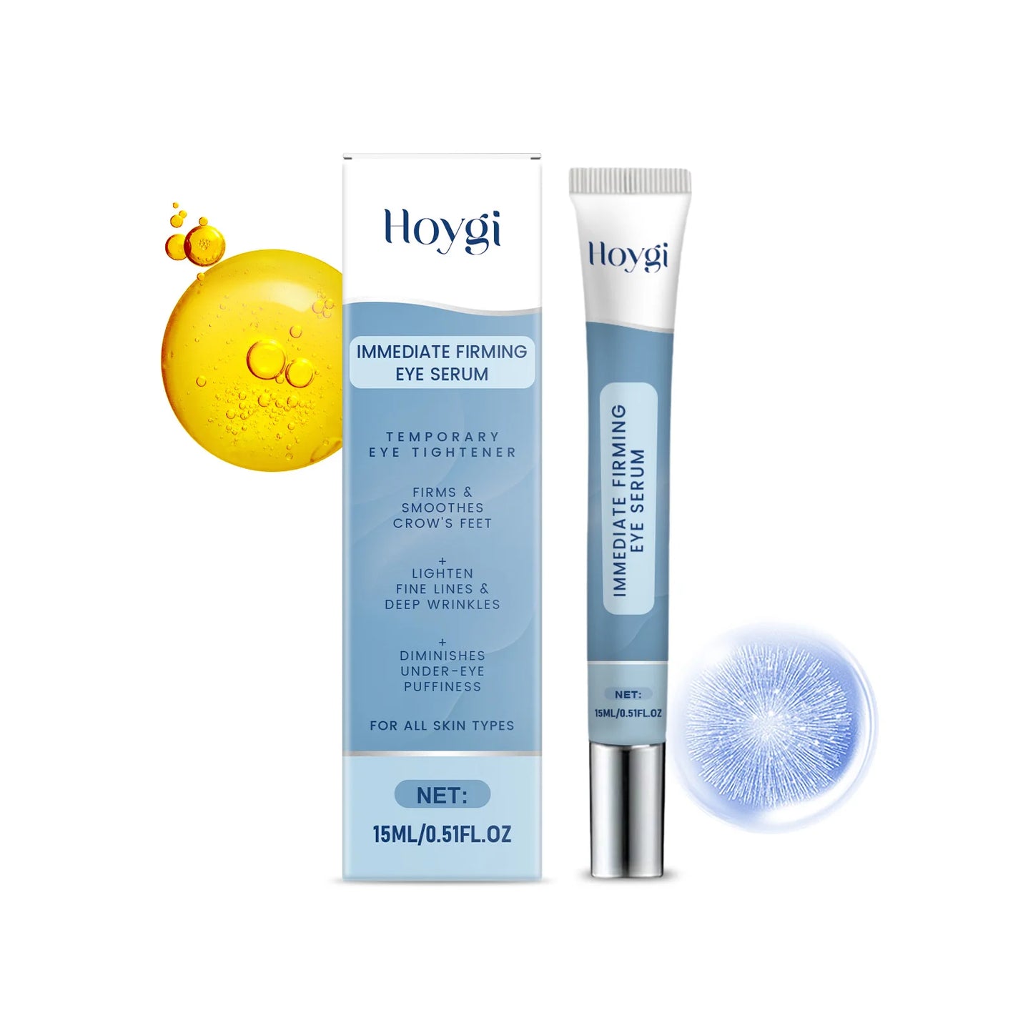 Hoygi Eye Cream Deep Hydrating Remove Dark Circles Enhance Skin Elasticity Massage Softening Smoothing Eye Skin Care Cream