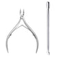 4 Pcs/Set Professional Stainless Steel Nail Cutter Scissor Nippers Muti Function Cuticle Pusher Remover Nail Care Manicure Kits