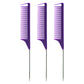 Pro Pointed Tail Salon Hairdressing Hair Styling Anti-static Comb Hair Brush Steel Needle Pin Rat Tail Combs Barber Accessories