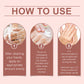 Moisturizing Hand Cream With Retinol Shea Butter Anti Aging For Fine Lines Nourishing Non Greasy Improve Dry Cracked Hands Daily