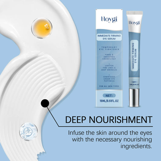 Hoygi Eye Cream Deep Hydrating Remove Dark Circles Enhance Skin Elasticity Massage Softening Smoothing Eye Skin Care Cream