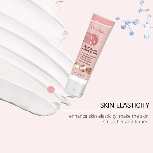 Oceaura Moisturizing Body Cream Breast and Butt Care Firming Lifting Smoothing Skin Non-sticky Shaping Body Tightening Cream
