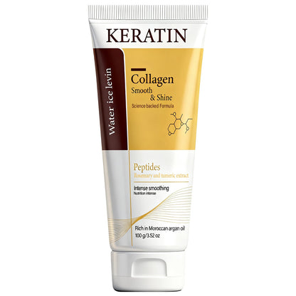Keratin Collagen Hair Mask with Argan Oil, Intense Smoothing & Shine Hair Care