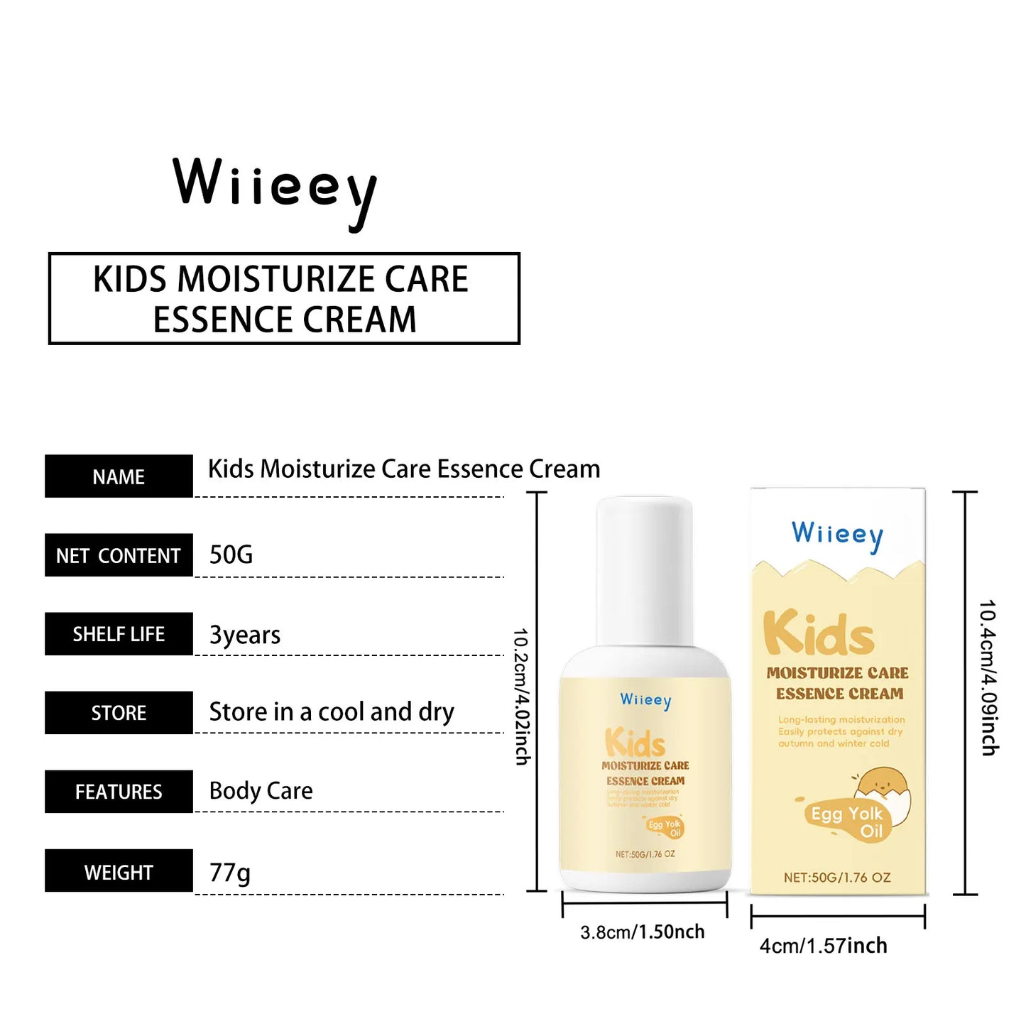Children Moisture Cream Nourishing Body Refreshing Soothing Delicate Skin Natural Ingredients Non Irritant Baby Body Touch Cream