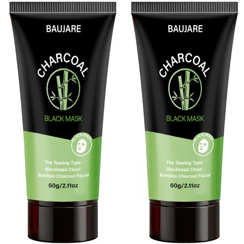 Charcoal Blackhead Peel Off Mask with Centella & Niacinamide, Deep Cleansing Pores & Purifying Skin, For All Skin Types.