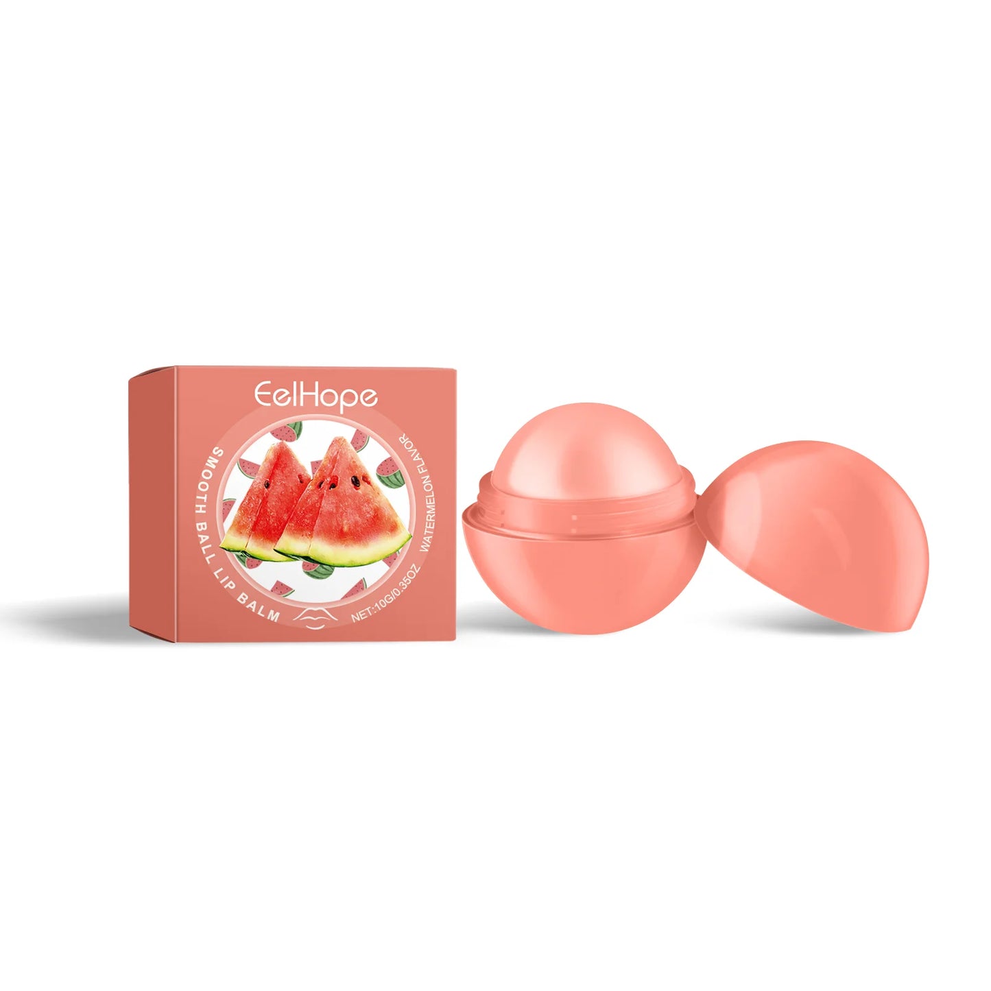 Eelhope 10g Fruit Moisturizing Lip Balm Hydrating Overnight Lasting Lip Plumper Reduce Lip Lines Repair Cracking Lips Care Balm