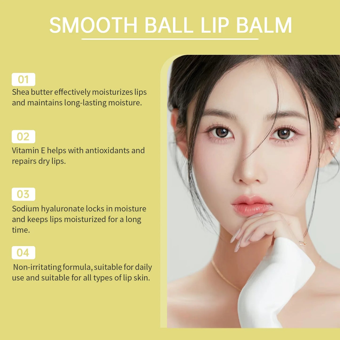 Eelhope 10g Fruit Moisturizing Lip Balm Hydrating Overnight Lasting Lip Plumper Reduce Lip Lines Repair Cracking Lips Care Balm