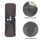 5PCS Small Medium Large Different Period Time Bamboo Reusable Menstrual Pads Washable Sanitary Towels for Lady Women Daily Night