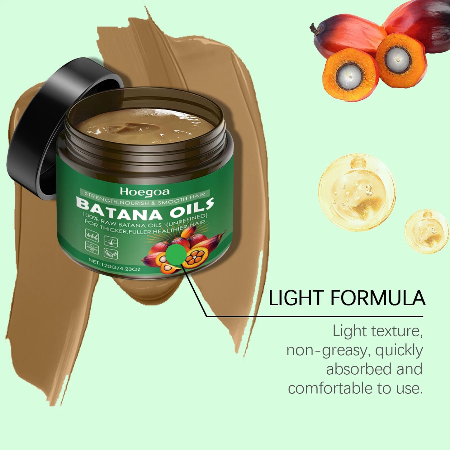 Hoegoa Hair Mask Deep Nourishing Repair Damaged Hair Moisturizing Remove Frizzing Enhance Gloss Improve Smooth Hair Care Mask