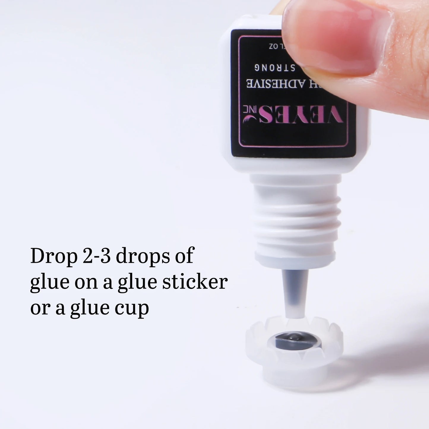 Veyes Inc Eyelash Extensions Glue Shipping from US Items Veyelash Extra Strong Lash Glue 8 Weeks Retention Makeup Tools