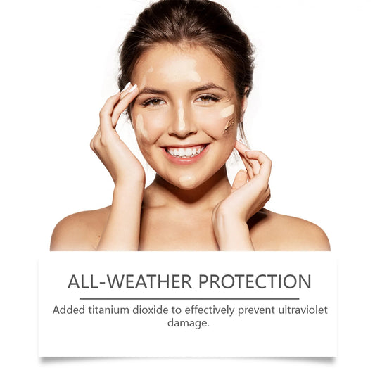 Foundation Concealer Improve Skin Elasticity Brighten Complexion Not Easy Remove Makeup Moisturizing Gold Tube Liquid Foundation