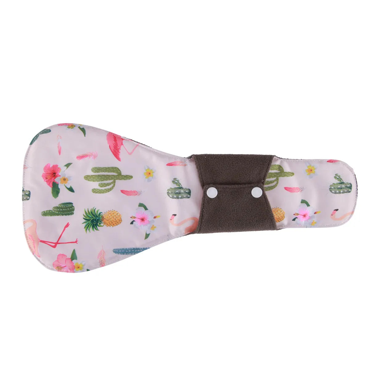 [Sigzagor]1 XXL Cloth Menstrual Pad Sanitary Bamboo Charcoal Reusable Overnight Post Partum 16in
