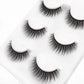 SHIDISHANGPIN 3 Pairs 29 Styles 3D Faux Mink Hair Soft False Eyelashes Fluffy Wispy Thick Lashes Handmade Lash Eye Makeup Tools