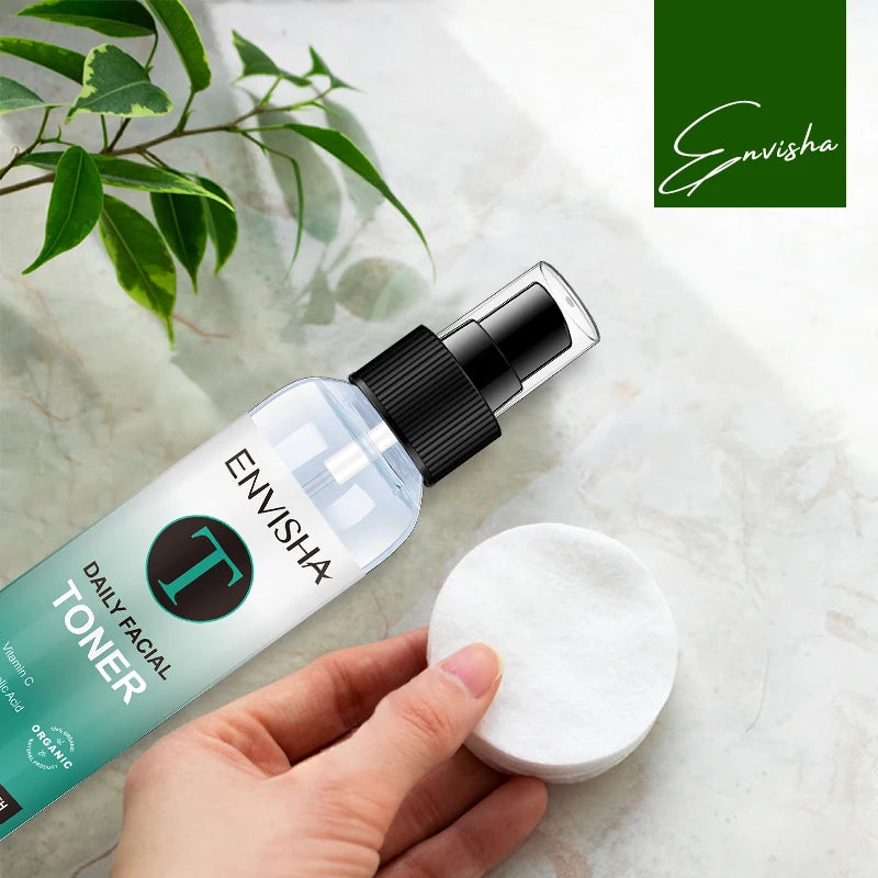 ENVISHA Facial Toner Moisturizing Oil Control Shrinking Pores Whitening Face Skin Care Witch Hazel Make Up Toner Anti-drying
