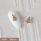 10pcs 3D Alloy Christmas Tree Bells Nail Art Zircon Pearl Metal Manicure Nails Accessories DIY Nail Decorations Supplies Charms