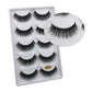 5/3pairs makeup eyelashes soft fluffy lashes false eyelashes dramatic 3d mink lashes lash extension make up 3d cilios faux cils